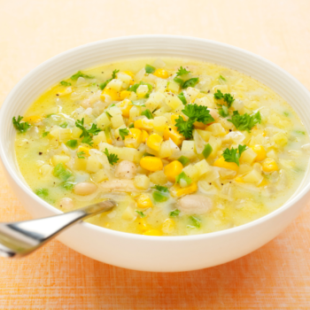 Sweet corn soup